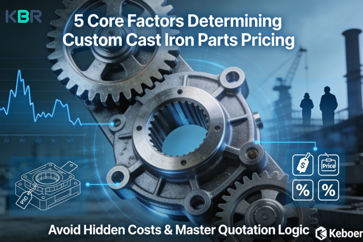 5 Core Factors Affecting Custom Cast Iron Parts Pricing