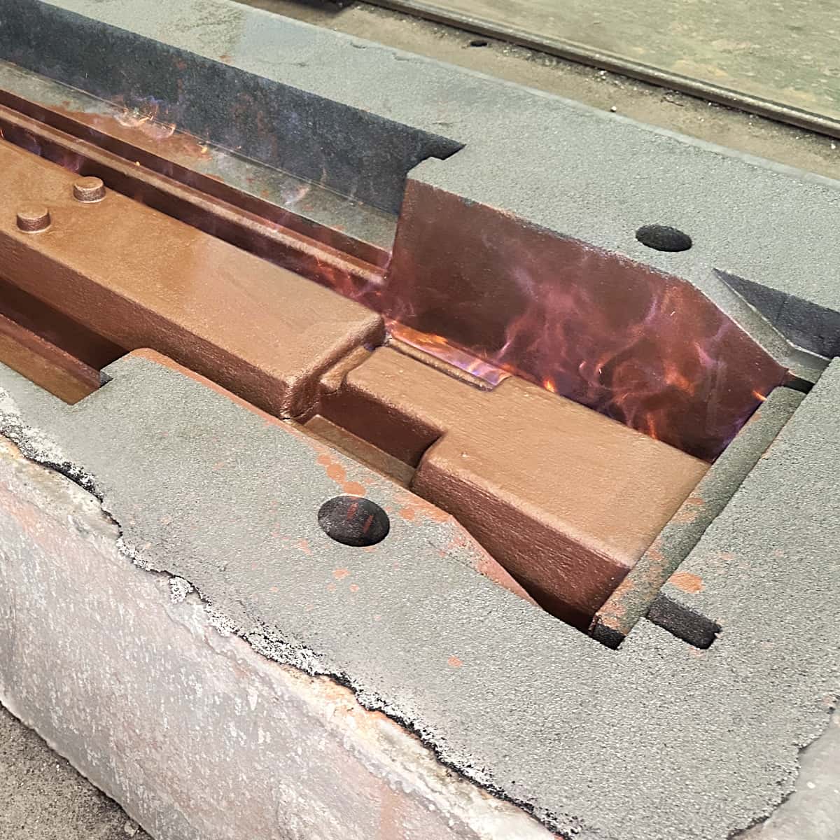 Resin sand process - Sand shell